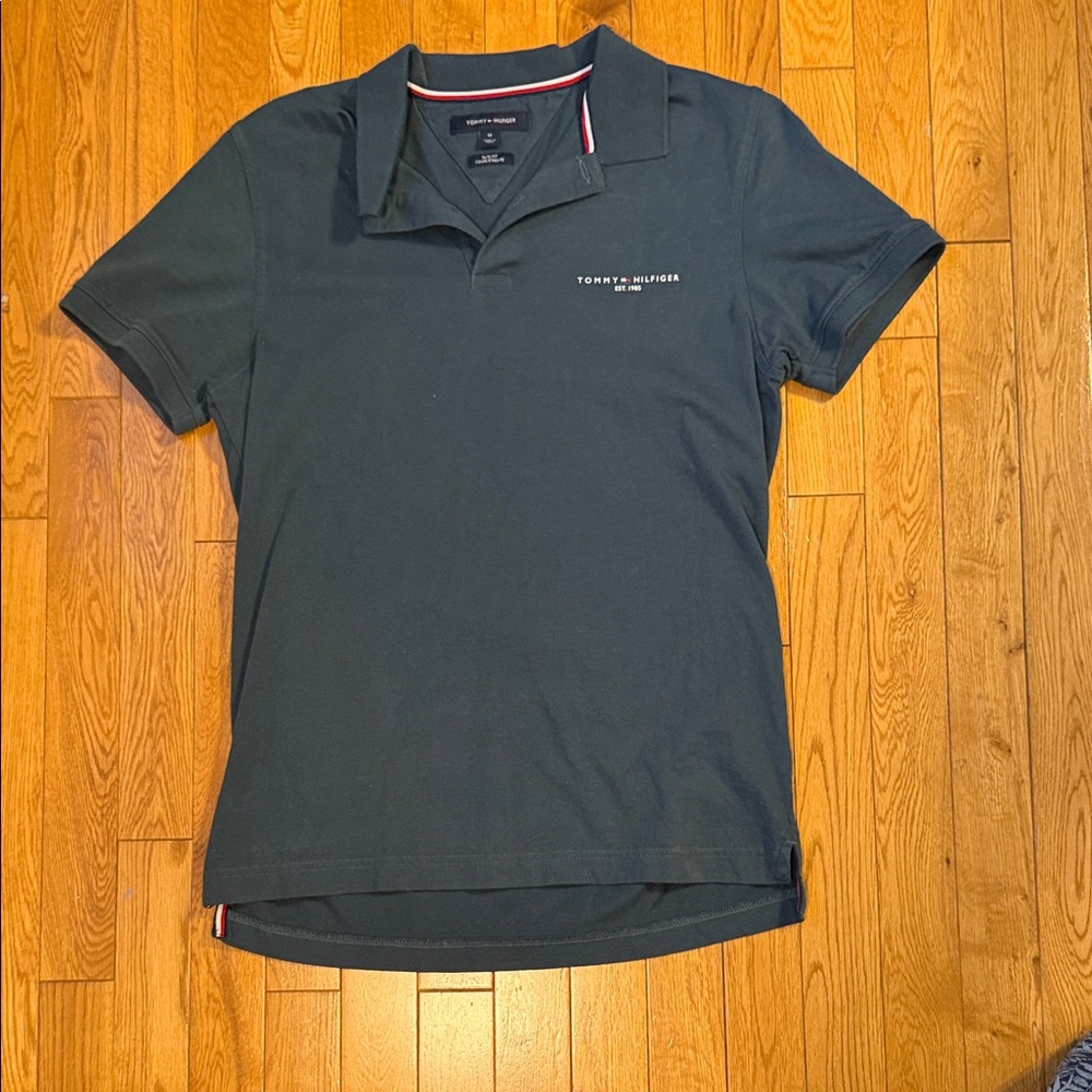 Tommy Hilfiger Dark Green Polo Shirt